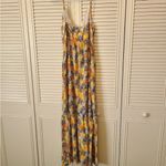Abercrombie & Fitch  Yellow Floral Maxi Dress Photo 3