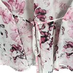 American Rag NWT  Boho‎ Floral Peasant Sheer Blouse Top Size Small Photo 7