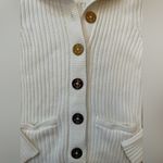 Ralph Lauren Lauren Jeans Co Cream Button Up Cardigan Photo 2