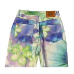 BDG URBAN OUTFITTERS  Cowboy Pastel Watercolor Floral High Waist Jeans Sz 26 MINT Photo 7