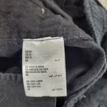 Club Room Luxury Womens Linen Pants XL Black Drawstring Straight Leg Pockets Photo 2