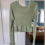 Free People Seafoam Green Free Spirit Pullover Knit Top Photo 10
