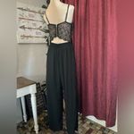 Blashe Los Angeles Womens Romper Jumpsuit Lace Top Womens Size medium‎ Nwt black Photo 6