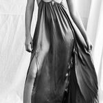 Forever 21 New With Tag Goddess Cut Out Black Maxi Vacation Wedding Dress Photo 0