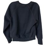 Burberry  London Sweatshirt Navy Blue Red Embroidered Pullover Womens Size Medium Photo 1