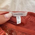 Maurice's  orange lacey bralette size xs Photo 4