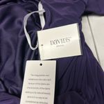 Oleg Cassini 
Three-Quarter Sleeve Wrap Front Sheath Gown
Size 22W Color:eggplant Photo 8