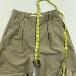 Abercrombie & Fitch Abercrombie Sloane Tailored Wide Leg Pants Beige Photo 4