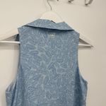 Peter Millar  Carner Sport Dress Athletic Crown Sport Blue Palm Size Small Photo 8