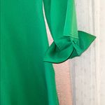 Boohoo NWT  Size 4 Sandro Green Notched Collar 3/4 Long Sleeve Shirt Dress Photo 8