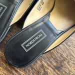 Nordstrom  Female Flats (Amelia) slide mule black leather size 8 Photo 4