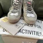 Golden Goose NWT White & Gray Mid Star Sneakers SSENSE Exclusive Size 36 Photo 10