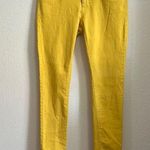 The North Face Yellow Women's Skinny Jeans Size 6 Photo 0