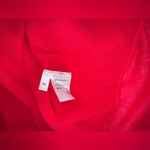 Reformation NWOT  Nikita Red Midi Dress Tie Shoulder Size 24 Photo 2