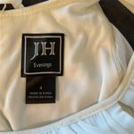 JH Evenings Formal Short Dress White Size 4 Photo 3