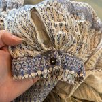 Anthropologie MAEVE by , Blue And Cream Colored tunic size Small Photo 9