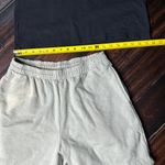 Los Angeles Apparel Drawstring waist heavy cotton shorts & tee shirt set crewnec Photo 2
