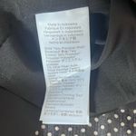 J.Crew Black Polka Dot Long Sleeve Dress with ruffle and metallic accents XXS Photo 6