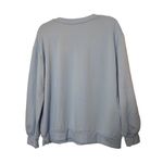 C&C California C&C California Womens Long Sleeve Very Merry Light Blue Boat Neck Top Size M Photo 6