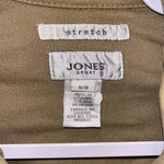 Vintage Denim Jean jacket • denim jacket • stretch • dress jacket tan jeans Size M Photo 2