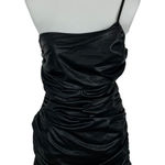 JGR STN Bodycon‎ Dress 4 Black Faux Leather Cutout Sexy Club Party Edgy Photo 0