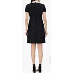 Eliza J  Embellished Collar Boucle Tweed Sheath Dress Black‎ Size 10 Photo 1