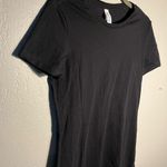 Bella Canvas  Black Fitted Short Sleeve T-Shirt Classic SZ L Airlume Jersey Photo 4