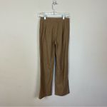 Gunex Tan Wool Blend Straight Leg Pants Size 4 Photo 6