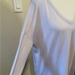 Athleta  |  V-Neck Long Sleeve Top - Light Pink Photo 2