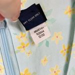 Gap Vintage y2k Light Blue & Yellow Floral Sleeveless Maxi Dress Size 4 Photo 4