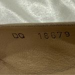 Salvatore Ferragamo Heels Beige Quilted Bow Size 10 Leather Classic Elegant Chic Photo 8