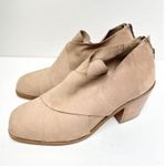 Eileen Fisher Boots Womens Size 5.5 Ember Block Heel Booties in Barley Photo 1