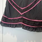 Free People  dark grey  and Pink Women's Skirt fully lined size 4. Photo 2