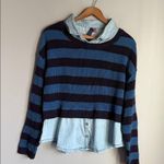 Anthropologie NEW PILCRO Layered Twofer Sweater Photo 2