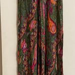 ZARA Boho bohemian bell bottom flared wide leg trouser pants Photo 0