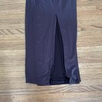 Rumer Brown Halter Dress Photo 4