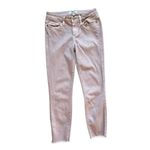 Paige Womens Garden Rose Verdugo Ankle Cropped Raw Hem Jeans - Sz 27 Photo 2