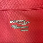 Saucony  Pink & White Waffle Weave Quarter Zip Jacket Photo 2