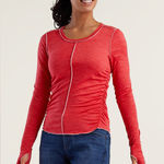 NWT FP Movement Right on Run Layer in Winterberry Red Size L Photo 0