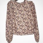 Cami NYC  Georgine Long Sleeve Paisley Top Women's Size Small Photo 1