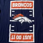 NWOT  Denver Broncos The Nike Tee Just Do It Short Sleeve Women’s M Navy Photo 1