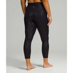 Lululemon Align High-Rise Pant Leggings 25" Shine Radiate Foil Print Black 14 Photo 1