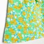 Sabo Skirt Lyla Draw Mini Skirt Chalk Floral 100% Cotton Size XS EUC Photo 8