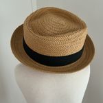 Epoch Tan Straw Fedora sz S/M Photo 1