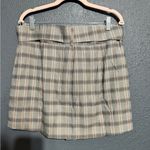 For Love & Lemons Gray Plaid Mini Skirt Photo 3