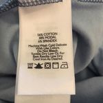 Eddie Bauer Outdoor Sporty Two Tone Cowl Neck Dress Sz M Stretch Blue Athletic Photo 6