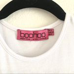 Boo Hoo White Crop Tank Photo 3