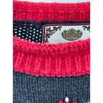 Tiara International Tiara Vintage Ugly Christmas Tree Sweater Pullover Size Large  Heavy Knit Photo 5