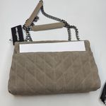 Karl Lagerfeld  PARIS Lafayette Medium Suede Shoulder Bag Photo 5
