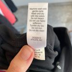 Athleta  Ponte Luxe Legging Black‎ Faux Leather Moto Zip Size Large Photo 10